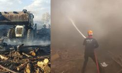 Ardahan’da ahır yangını: 23 hayvan telef oldu
