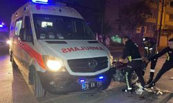 Karaman'da ambulansla motosikletle çarpıştı: 1 yaralı