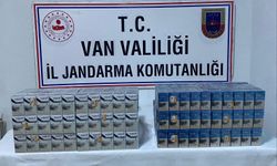 Van’da gümrük kaçağı sigara ve malzeme ele geçirildi