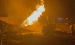 Doğal gaz patlamasının ardından çıkan yangında 2 işçi yaralandı