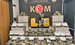 Polis sigara doldurma makinesini ele geçirdi