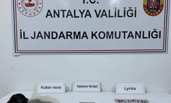 Alanya’da yasaklı madde ele geçirildi