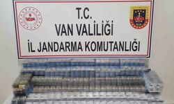 Van’da bin 314 paket kaçak sigara ele geçirildi