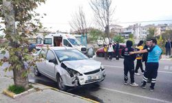 Pınarhisar’da otomobiller çarpıştı: 3 kişi hafif yaralandı
