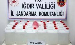Iğdır'da sahte içki operasyonunda 2 şüpheli yakalandı