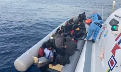 Muğla açıklarında 8'i çocuk 20 düzensiz göçmen kurtarıldı
