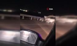 Ankara’da iki otomobil kafa kafaya çarpıştı