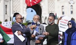 Sudan'daki iç savaşın yol açtığı insani kriz, İstanbul'da protesto edildi