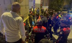 Küçükçekmece'de otomobilin çarptığı motosikletteki 2 yunus polis yaralandı