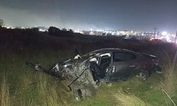 Tekirdağ’da otomobilin devrilmesi sonucu 1 kişi öldü, 1 kişi yaralandı