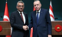 Cumhurbaşkanı Erdoğan, KKTC Cumhurbaşkanı Erhürman ile görüştü