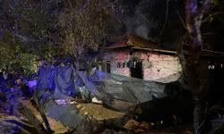 Serik'te müstakil evde çıkan yangın söndürüldü