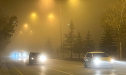 Erzurum'da yoğun sis etkili oluyor