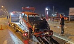 Kayseri'de devrilen otomobildeki 1 kişi öldü, 2 kişi yaralandı