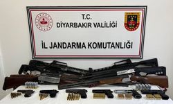 Diyarbakır'da ruhsatsız silah operasyonu