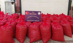 Mustafakemalpaşa'da hırsızlar 46 çuval ceviz ile yakalandı