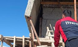 Patnos’ta inşaat kazası: 2 işçi yaralandı