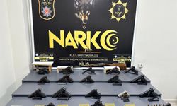 Kilis'te tır ve evlerde silah ile kaçak sigara ele geçirildi: 1 tutuklama