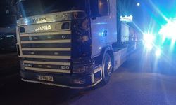 Tırın çarptığı kadın ağır yaralandı