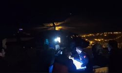 Yüksekten düşen genç, jandarma helikopteriyle kurtarıldı