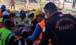 Kahramanmaraş'ta inşaatta iskele çöktü: 1 yaralı