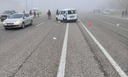 Malatya'da otomobil ile hafif ticari araç çarpıştı: 1 yaralı