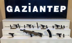 Gaziantep’te 7 adet kaçak silah ele geçirildi: 1 şahıs tutuklandı