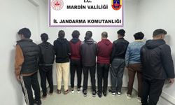 Mardin’de 9 düzensiz göçmen yakalandı