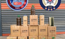 Polis ekipleri yakaladı, sahte yağlara el konuldu