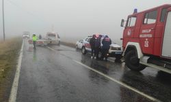 Çorum’da sis trafik kazasına sebep oldu: 5 yaralı