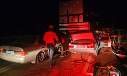 Çorum'da iki otomobilin vince çarptı: 1 ölü, 1 yaralı