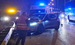 Çorum'da otomobil ile hafif ticari araç çarpıştı: 4 yaralı