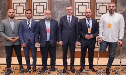 İletişim Başkanı Duran, Gazze'de görev yapan gazetecilerle bir araya geldi