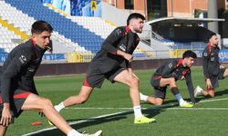 Ümit Milli Futbol Takımı, Ukrayna maçı hazırlıklarını tamamladı