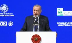 Cumhurbaşkanı Recep Tayyip Erdoğan konuşuyor