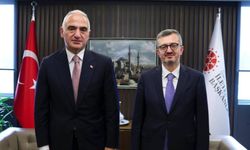 Kültür ve Turizm Bakanı Ersoy'dan İletişim Başkanı Duran'a ziyaret