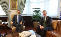 Dışişleri Bakan Yardımcısı Gümrükçü, İngiltere Dışişleri Bakanlığı Yetkilisi Stephen Lillie ile görüştü