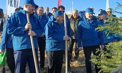 Yücel Kazancıoğlu, PTT'nin 185. kuruluş yıldönümünde ağaç dikme törenine katıldı
