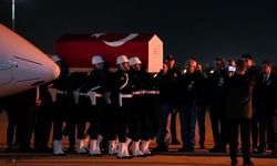 Şehit Pilot Hasan Bahar'ın naaşı İstanbul'a getirildi