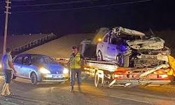 Serik’te 2 araç çarpıştı: 4 yaralı