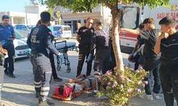 Hatay'da köpeğe çarpması sonucu devrilen motosikletin sürücüsü yaralandı