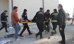 Konya'da 5 katlı inşaatın asansör boşluğuna düşen kişi yaralandı