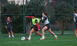 A Milli Kadın Futbol Takımı, Arnavutluk maçının çalışmalarına başladı