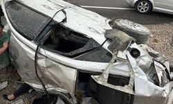 Malatya'da otomobil şarampole devrildi: 5 yaralı