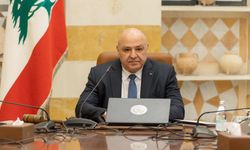 Lübnan Cumhurbaşkanı Avn, başkent Beyrut'ta ABD heyetini kabul etti