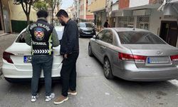Şişli'de trafiği tehlikeye düşüren sürücü ve yolcuya para cezası