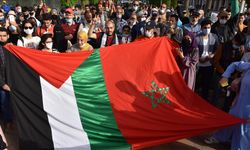 Fas'ta Filistin halkıyla dayanışma gösterisi düzenlendi