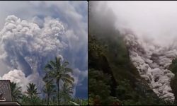 Endonezya’daki Semeru Yanardağı’nda meydana gelen patlama sonrası alarm seviyesi en üst düzeye çıkarıldı