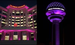 Sağlık Bakanlığı ve Atakule, Dünya Prematüre Günü dolayısıyla mor renkle ışıklandırıldı