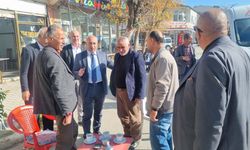 MHP Van İl Başkanı Salih Güngöralp, Muradiye İlçe esnaflarını ziyaret etti